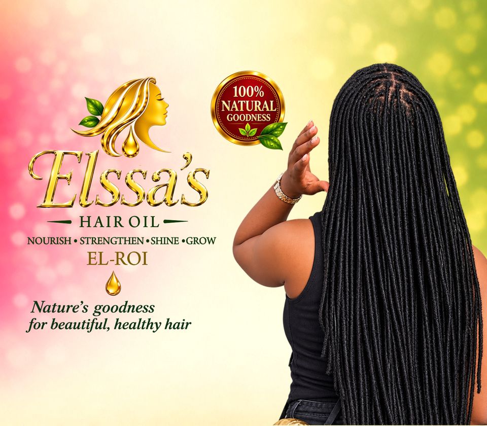 A woman with long, neatly kept black locs seen from behind